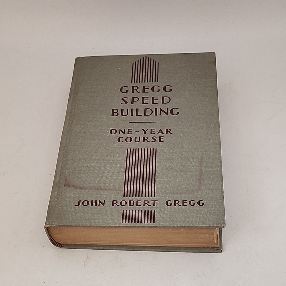 Vintage 1948 Gregg Speed Building One Year Course By John Robert Gregg